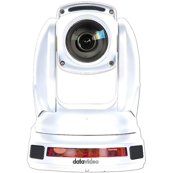 Datavideo PTC-600GW 4K AI Auto-Tracking PTZ Camera with 30x Optical Zoom and 12G-SDI (White)