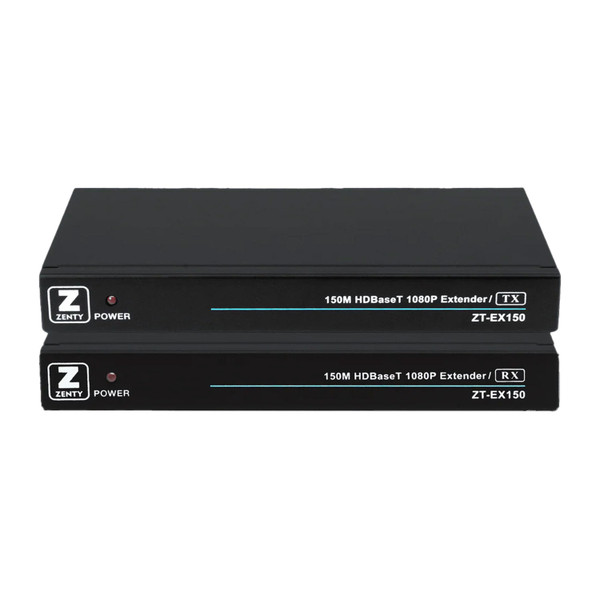 Zenty ZT-107 1080P 60Hz HDBaseT HDMI Extender over Cat5e/6 (492ft)