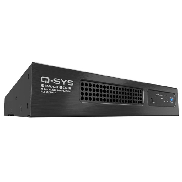 QSC SPA-Qf 60x2 2-Channel Network Amplifier for Q-SYS Platform