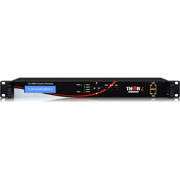 Thor Broadcast H-4K-DUO-MOD 2-Channel 4K HDMI RF CATV Modulator and IPTV Encoder