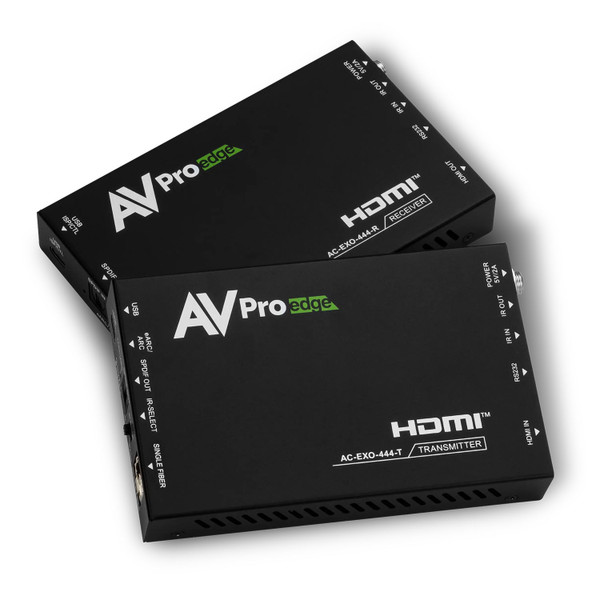 AVPro Edge AC-EXO-444-KIT 2-Km 18Gbps Fiber Optic Extender Kit