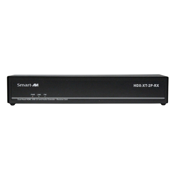 Smart-AVI HDX-XT-2P-RX-S Dual-Head HDMI 4K KVM Extender Receiver with USB 2.0