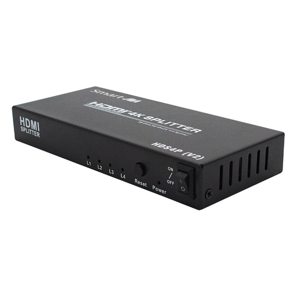 Smart-AVI HDS4P-V2-S 4-Port HDMI Splitter Version 2