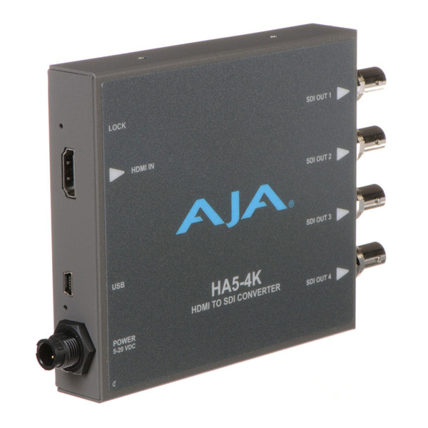 AJA HA5-4K 4K HDMI to 4K SDI Mini-Converter