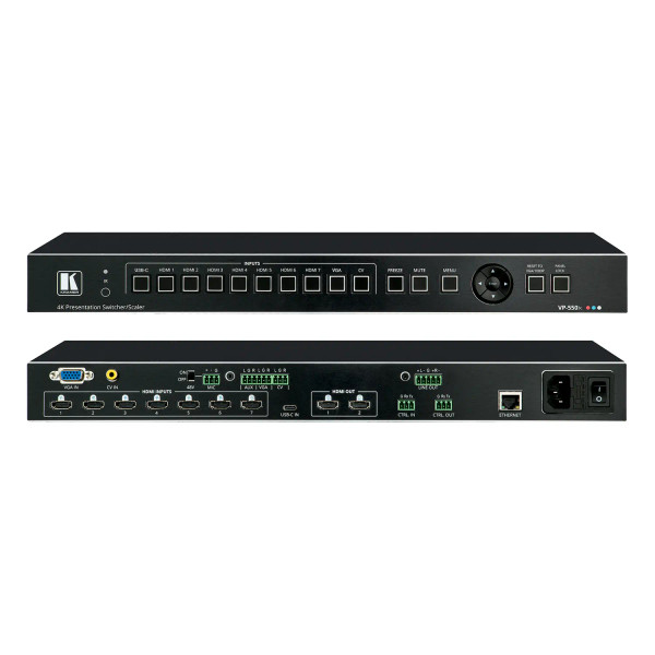 Kramer VP-550X 10-Input 4K HDR HDMI Presentation Switcher/Scaler