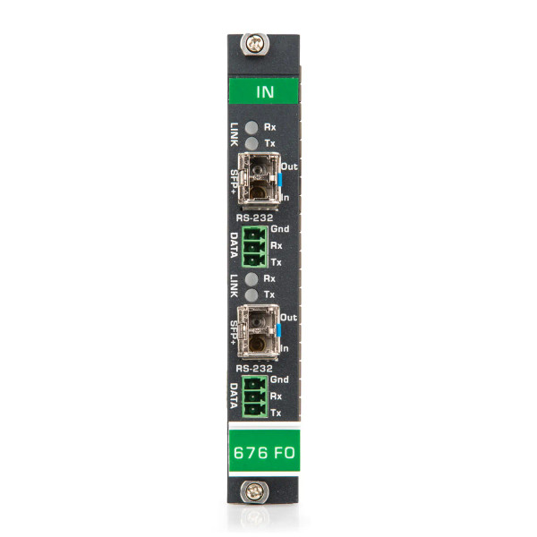 Kramer F676-IN2-F34 4K60 4:4:4 HDMI over Ultra-Reach MM/SM Fiber Optic Input Card