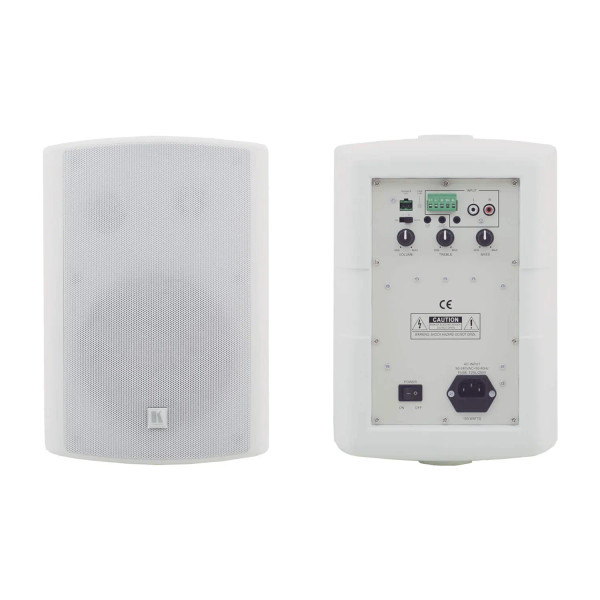 Kramer TAVOR 6-O/60-000067 6.5-Inch, On-Wall 2-Way Powered Speakers