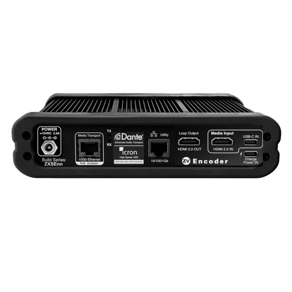 ZeeVee Z4KC2XS-EAU/Z4KC2XS-EAU-AA ZyPer4K-XSE Copper Encoder with Dante & Icron
