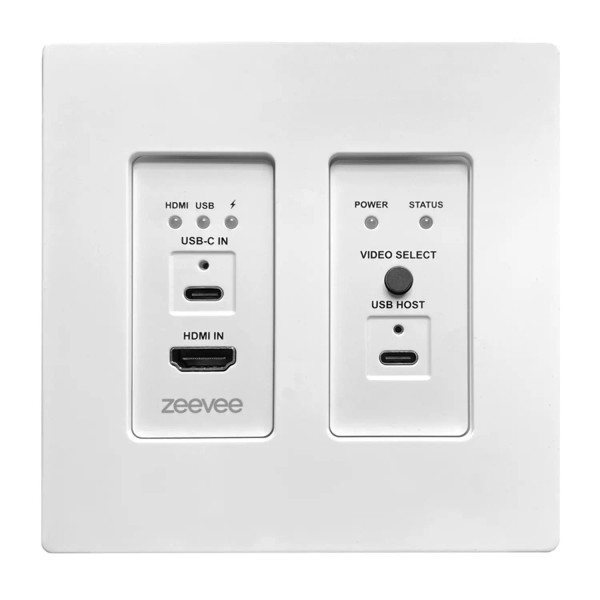 ZeeVee ZUHD60-1WE 2x1 Switching Wall Plate Encoder