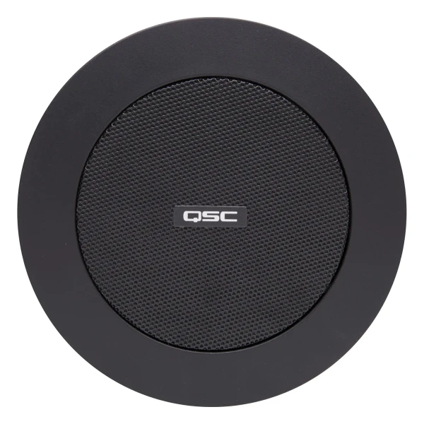 QSC AD-C.SAT-BK 2.75 Inch Small-Format Passive Ceiling Satellite Loudspeakers (Black, Pair)