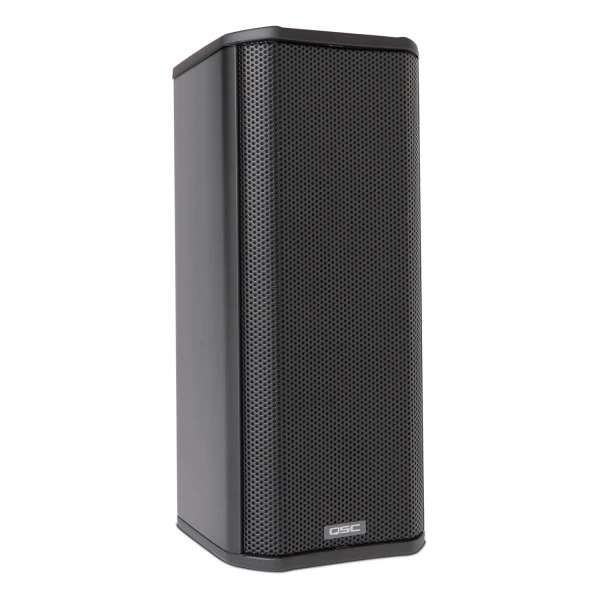 QSC AD-S402T-BK 2.75 Inch Columnar Surface-Mount Loudspeaker (Black)