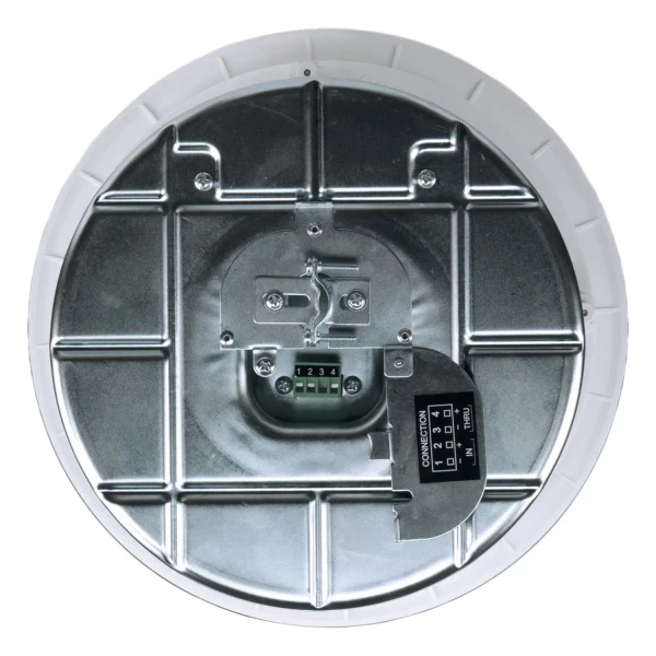 QSC AC-C8T AcousticCoverage Series 8 Inch 2-Way 80W Ceiling Loudspeaker (Pair, White)