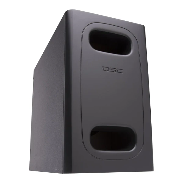 QSC AD-S.SUB-BK 6.5 Inch Dual Voice Coil Small-Format Surface Subwoofer (Black)