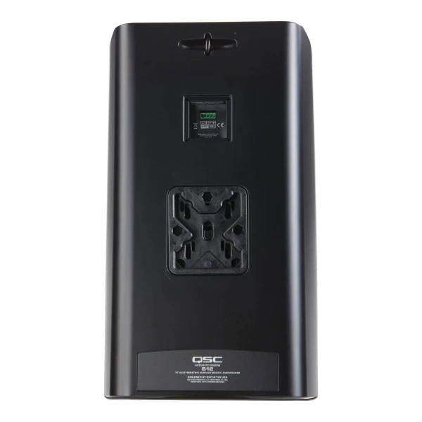 QSC AD-S12-BK AcousticDesign Series 12 Inch 2-Way 300W Surface-Mount Loudspeaker (Single, Black)