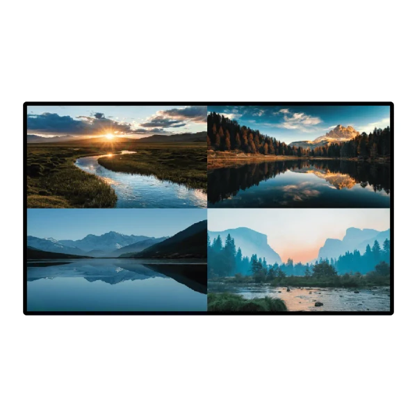 Hall Technologies HT-HV55-Q 55 Inch 4K 24/7 Quad Display