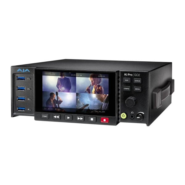 AJA Ki Pro GO2 Next Generation Digital Recorder featuring HEVC