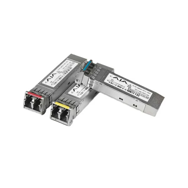 AJA FiberLC-1TX-MM 1-Channel 3G-SDI Multi-Mode LC Fiber Receiver SFP (for use with FiDO)