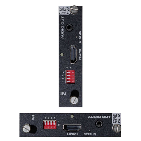 WolfPack 1-Port 4K60 HDR HDMI Input Card with 3.5mm Audio Out