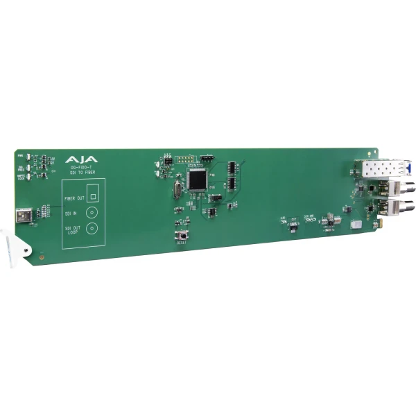 AJA OG-FiDO-T openGear 1-Channel 3G-SDI to Single Mode LC Fiber Transmitter