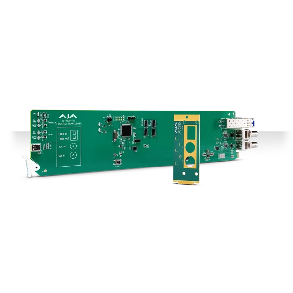 AJA OG-FiDO-TR openGear 1-Channel 3G-SDI/LC Single Mode LC Fiber Transceiver