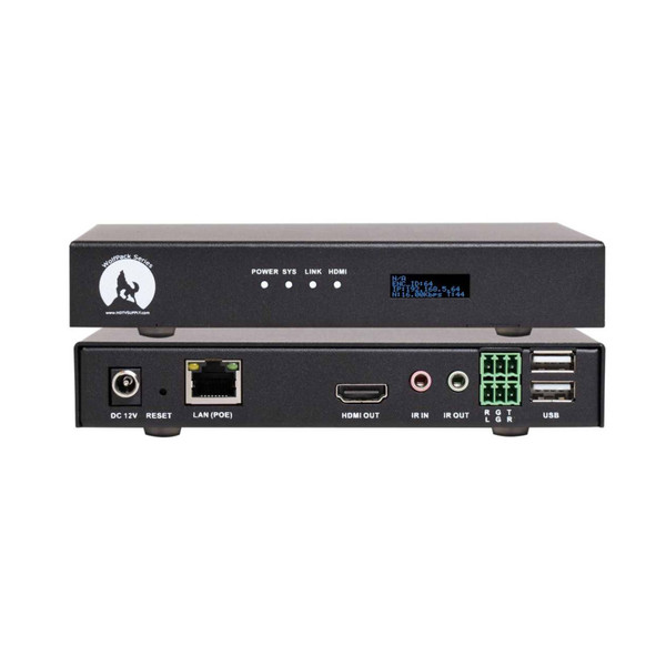 1080p AV Over IP Matrix Receiver (PoE)