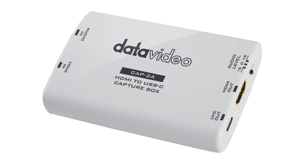 Datavideo CAP-2A HDMI to USB-C Capture Box