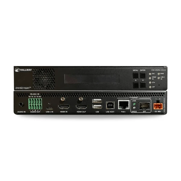 Atlona HW-OMNI-E4521 OmniStream AVoIP Encoder with USB-C plus USB Hub
