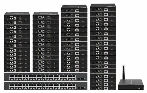 4K 26x32 HDMI Matrix Over Wireless LAN with iPad App