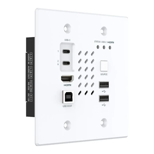Turtle AV TAV-CHAZYWPUS-TX Chazy 4K Wall Plate TX