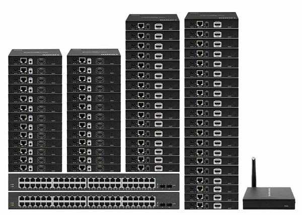 4K 26x36 HDMI Matrix Over Wireless LAN with iPad App