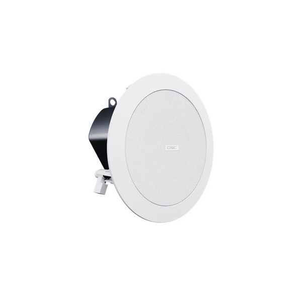 QSC Q-SYS NL-C4-WH 4" Ceiling-Mount Network Loudspeaker, White