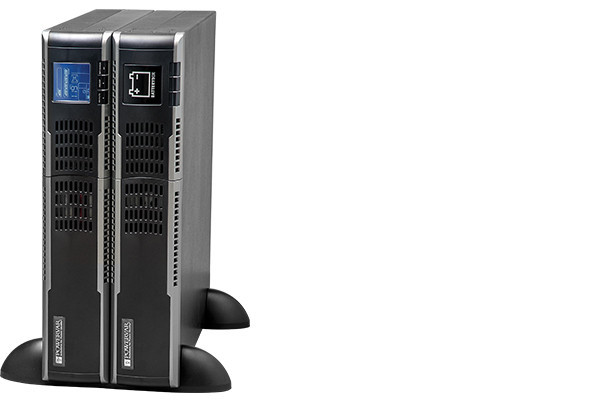 Powervar 17151-01R SINERGY III 1500VA 120V 2U Online Double Conversion UPS with 6 Receptacles