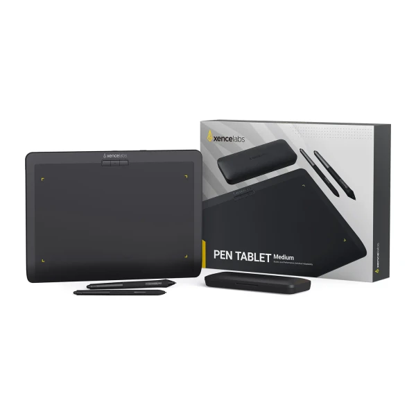 Xencelabs XEPTMG Pen Tablet (Medium, Black, 2024)