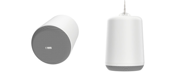 Kramer PN-6D White PoE Dante Pendant Speaker - original manufacturer image