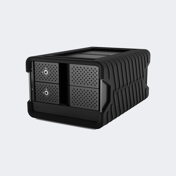 Glyph Blackbox PRO RAID 60TB USB-C Dual-Drive Desktop Hard Drive - front