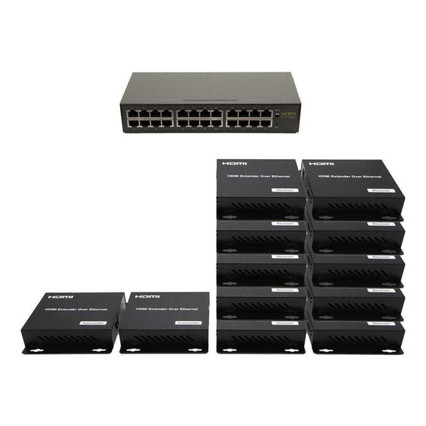2x10 Network HDMI Matrix Switcher with WEB GUI & Remote IR 2x10 Network HDMI Matrix Switcher with WEB GUI & Remote IR