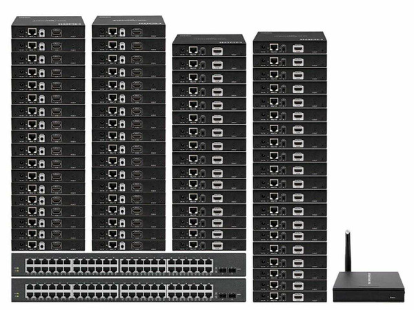 4K 36x36 HDMI Matrix Over Wireless LAN with iPad App