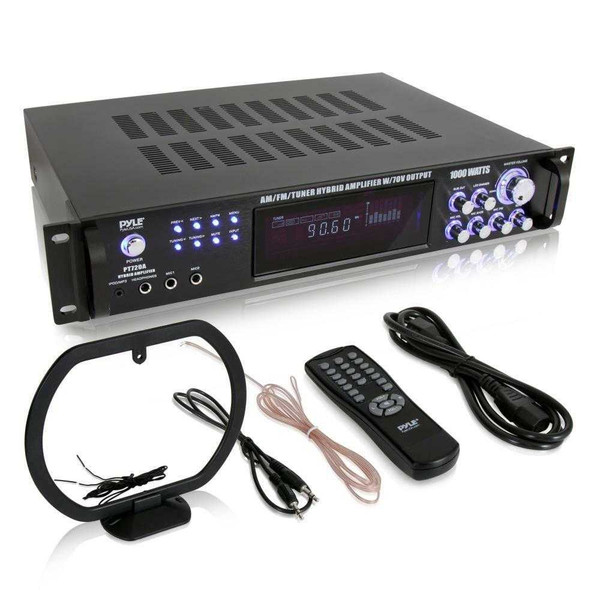 WolfPack 4-Channel Amp with Mic Input