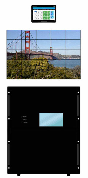 44x44 HDMI Matrix Switch w/VideoWall, Scaling, Separate Audio, WEB GUI & Apps