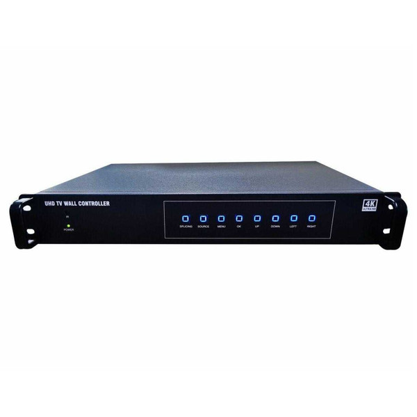 4K-60 3x9 HDMI Video Wall Processor with Cropping, Splicing, Stitching & Rotation