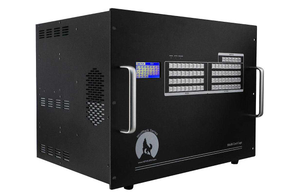 4K/60 8x16 HDMI Matrix Switcher w/HDMI 2.0, HDCP 2.2, 4:4:4 @ 18GBPS, Apps & Video Wall Function in 36x36 Chassis