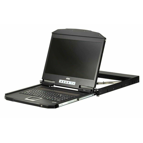 ATEN CL3700NW 19in. Ultra Short Depth wide screen LCD Console HDMI/USB