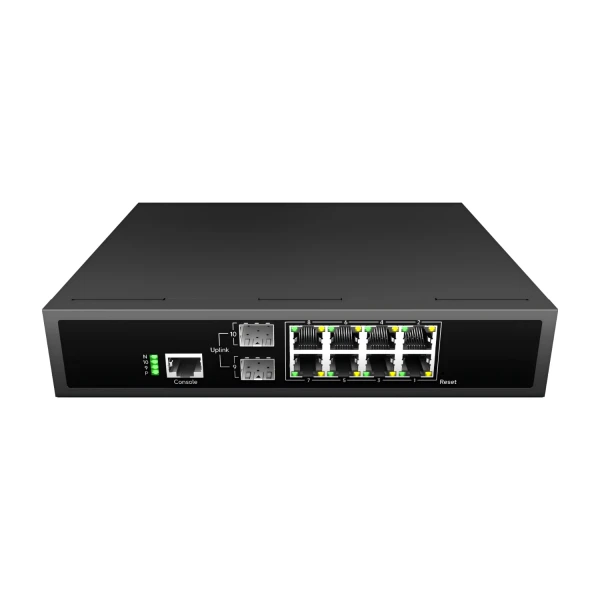WolfPack 8-Port POE Ethernet Switch