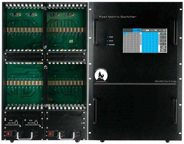 WolfPack Empty 80x80 Modular Matrix Chassis