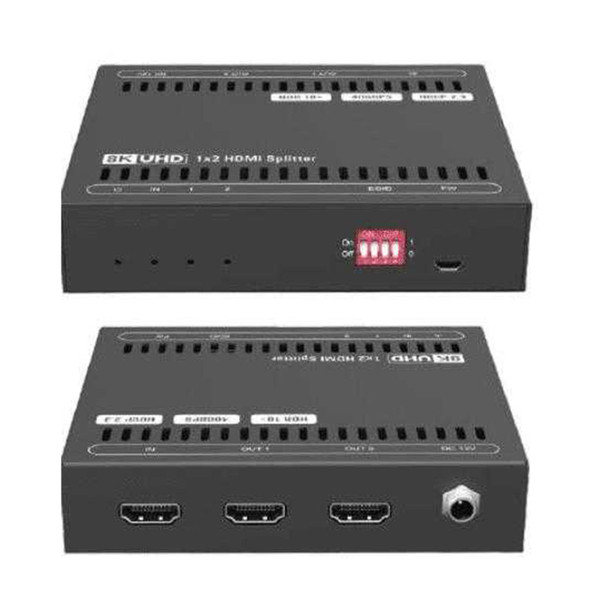 WolfPack 8K 60 Hz 1x2 HDMI Splitter
