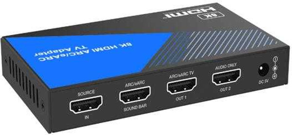 WolfPack 8K HDMI eARC Adapter for 4K/8K Atmos Amps & Soundbars - Discontinued