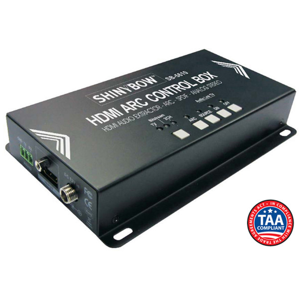 Shinybow SB-5610 Audio HDMI Extractor - TAA Compliant