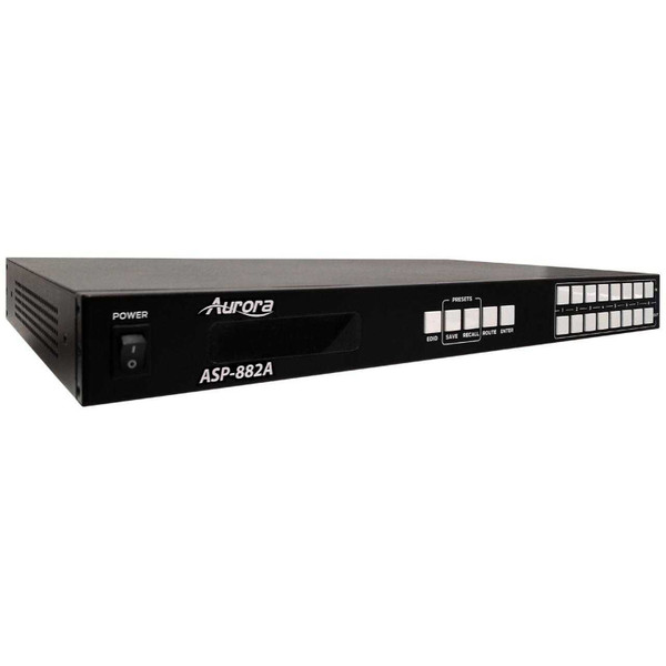 Aurora Multimedia ASP-882A 8x8 HDMI 2.0A Matrix 4K60Hz UHD