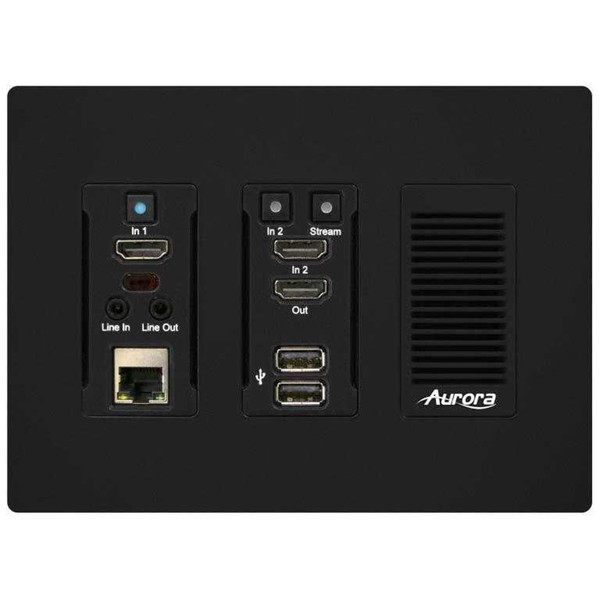 Aurora IPX-TC3A-WP3-C-Pro-B 3rd Gen 4K 10Gbps Transceiver Wall Plate