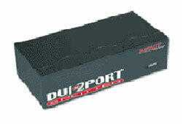 DVI Splitter - This HDCP Compliant DVI Splitter splits one DVI-D output to display on two DVI-D compatible monitors